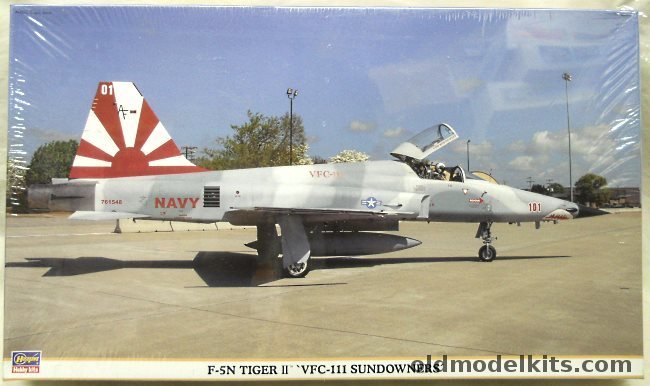 Hasegawa 1/32 Northrop F-5N Tiger II VFC-111 Sundowners, 08182 plastic model kit